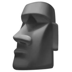 Moai Emoji 🗿