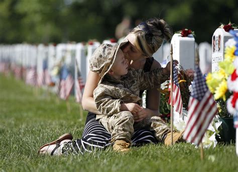 Remembering fallen military members and helping their families on ...