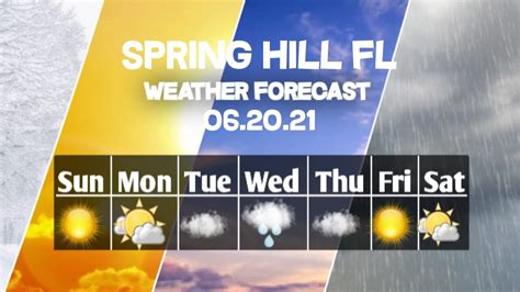 Weather Forecast Spring Hill, Florida Spring Hill weather Forecast 06 ...