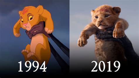 The Lion King 2019 and 2014 Compared