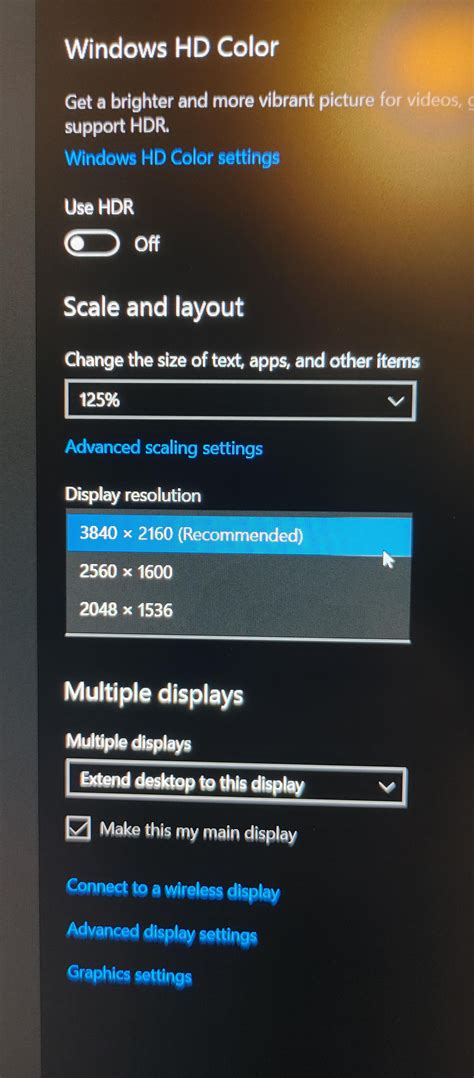 Samsung G7 28" monitor only has 3 resolution options. : r/Monitors