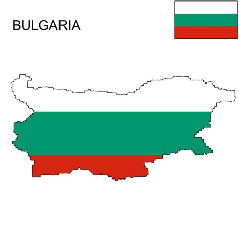 Bulgaria Flag Map and Meaning | Mappr