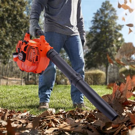 Wuzstar 25.4cc 2-Stroke Gas Powered Leaf Blower Handheld Portable Gas ...