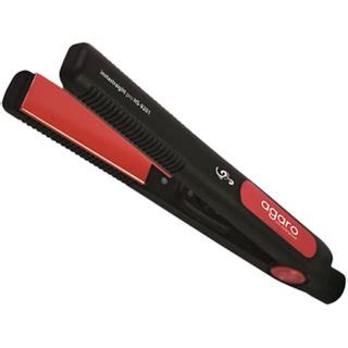 Agaro Hair Straightener HS 9201 Black & Red