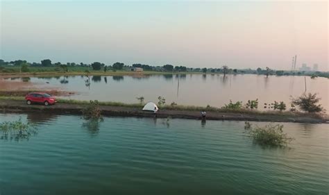 Backwaters of Indira Sagar Dam Drone Video