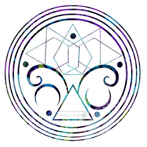 Intuition mandala symbol www.thefifthelementlife.com / Sacred Geometry