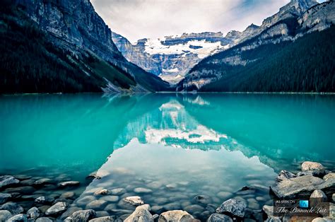 The-Marvelous-Crystal-Blue-Lake-Louise-at-Banff-National-Park-in ...