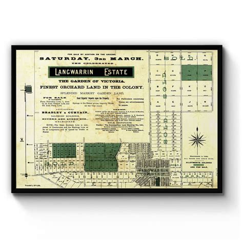 Langwarrin, Victoria Vintage Maps