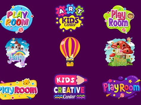 Logo concepts for kids youtube channel. by razaphics on Dribbble