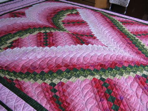 Country Garden Quiltworks: Melinda's Heart Bargello Quilt