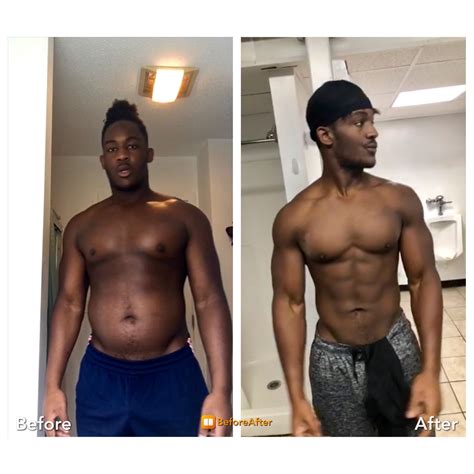 M/20/6’5” [290lbs > 240lbs=50lbs] 1 year natural body transformation ...