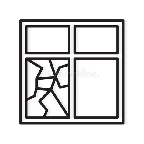 Broken Window Stock Illustrations – 13,887 Broken Window Stock ...