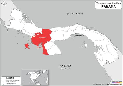 Where is Veraguas Located in Panama? | Veraguas Location Map in the Panama