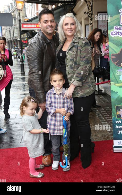 Claire Richards with her husband Reece Hill and children Charlie and ...