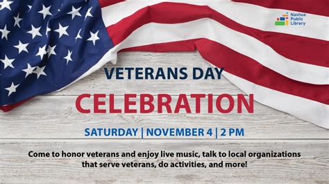 Nashua Public Library to host veterans celebration | News, Sports, Jobs ...