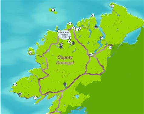 Donegal Attractions, Scenic Holidays in Donegal at Arasáin Bhalor - 4 ...