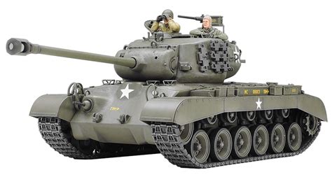 Buy Tamiya 35254 1/35 US Medium Tank M26 Pershing Plastic Model Kit ...