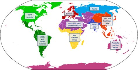 Branches Of Geography - Mind Map