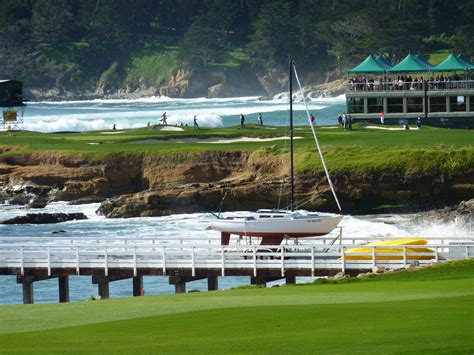 Pier at Pebble Beach Golf Course, Carmel, CA Played golf here and my ...