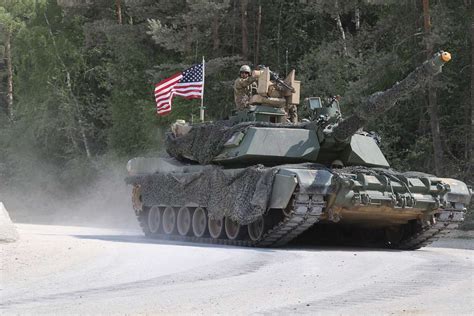 An M1A2 tank crew with 1st Battalion, 66th Armor Regiment, - PICRYL ...