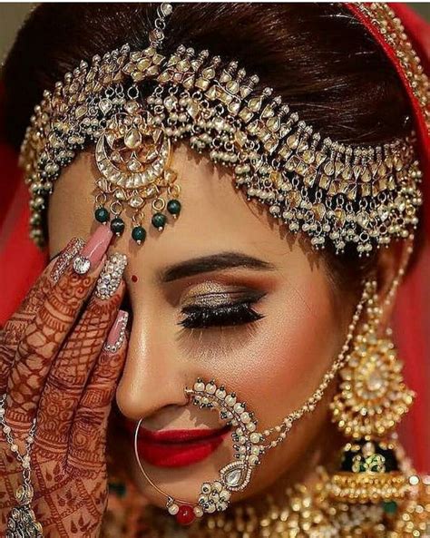 Pin by shipra on Bride | Wedding makeup tips, Indian wedding jewelry ...