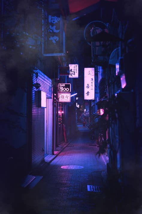 Neon tokyo streets, art, city, japan, neon, night, resident, street ...