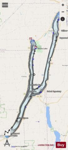 Keuka Lake Fishing Map | Nautical Charts App