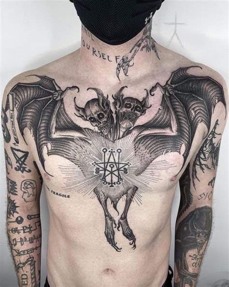 Siamese Bat Tattoo Demon - Best Tattoo Ideas Gallery