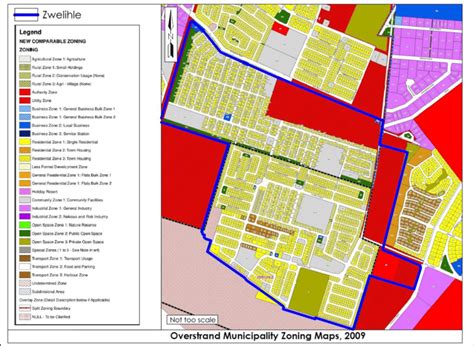 2009 zoning map. Source (adapted by the author based on zoning maps ...