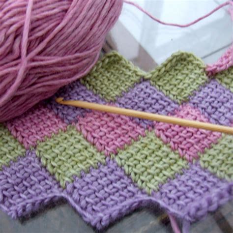 Wool n Hook | Tunisian crochet patterns, Crochet stitches patterns ...