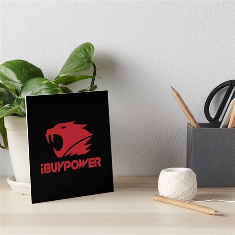 "iBuyPower Logo Vector" Art Board Print for Sale by Nvaa | Redbubble