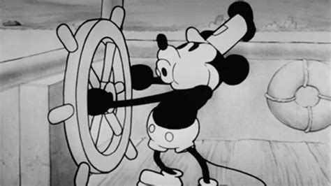 Steamboat Willie la primera película animada protagonizada por Mickey ...