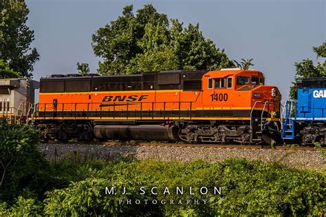 BNSF 1400 | EMD SD60M | BNSF Thayer South Subdivision | Burlington ...