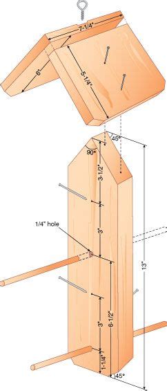 Oriole Bird House Plans PDF Woodworking