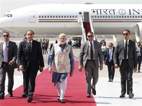 PM Modi lands in Delhi after concluding maiden state visits to US, Egypt