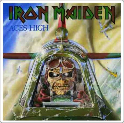 Iron Maiden Eddie ACES vinyl sticker printed vinyl decal - AG Design