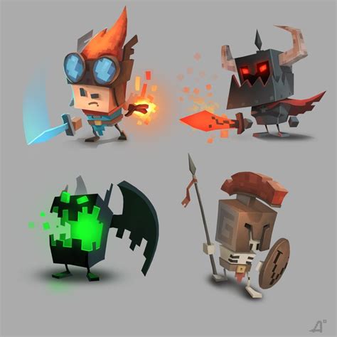 119 best Low Poly Characters images on Pinterest | Low poly characters ...