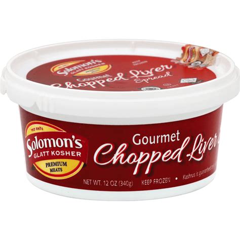 Solomons Chopped Liver Spread, Gourmet | Frozen Foods | Foodtown