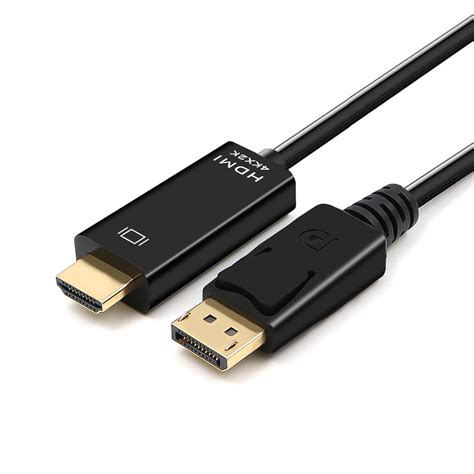 DisplayPort DP to HDMI Cable 4K Cable 1.8m 60Hz for Laptop DP to HDMI ...