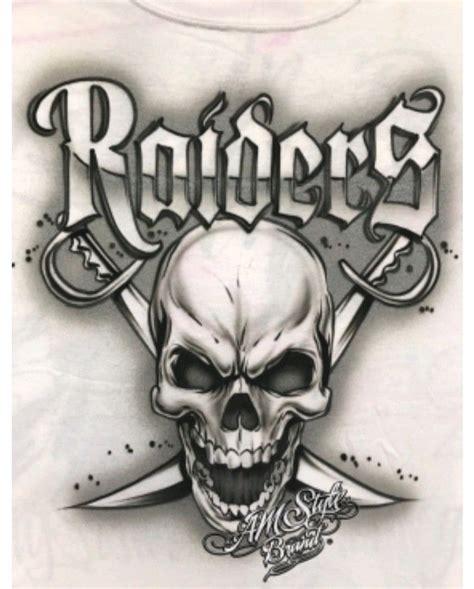 RAIDERS | Raiders tattoos, Raiders, Raiders fans