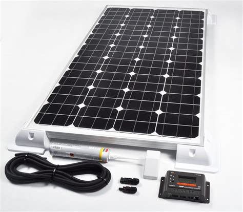 140w 12v Solar Battery Charger Vehicle Kit Deluxe - Sunstore Solar