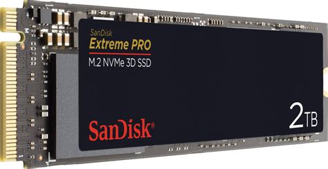 Best Buy: SanDisk Extreme PRO 2TB Internal SSD PCIe Gen 3 x4 NVMe ...