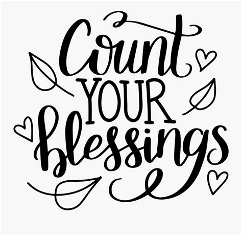 Blessing Cliparts - Clip Art Count Your Blessings , Free Transparent ...