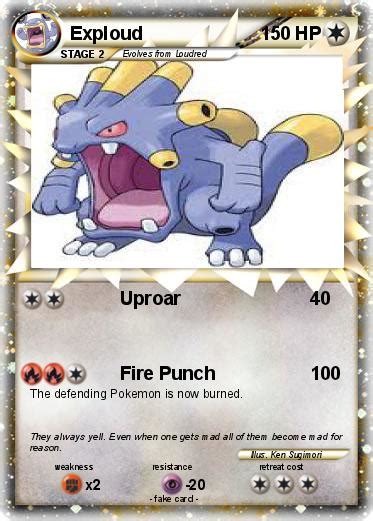 Pokémon Exploud 30 30 - Uproar - My Pokemon Card