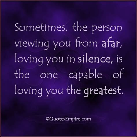 Silence And Love Quotes. QuotesGram