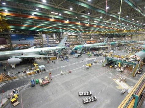 Boeing’s Everett factory complex is the biggest building in the world ...