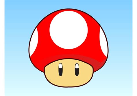 Super Mario Mushroom - Download Free Vector Art, Stock Graphics & Images