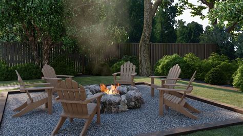 Backyard Fire Pit Ideas Landscaping | Tilly Design