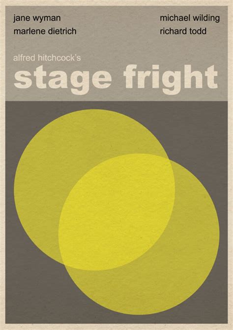 Alfred Hitchcock Stage Fright 16x12 Movie Poster Print - Etsy