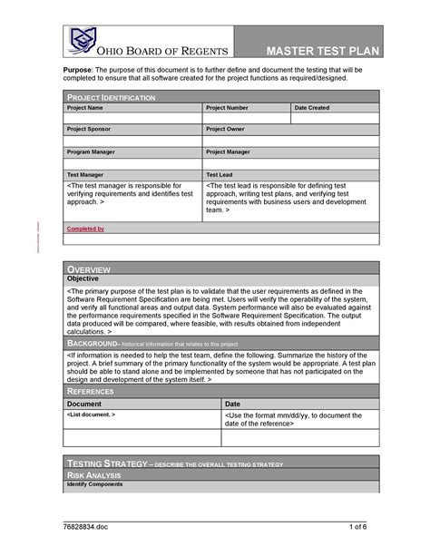 35 Software Test Plan Templates & Examples ᐅ TemplateLab